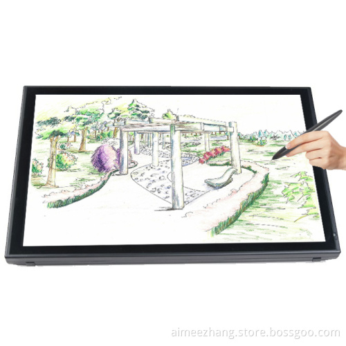 19"inch tablet lcd monitor with digital pen